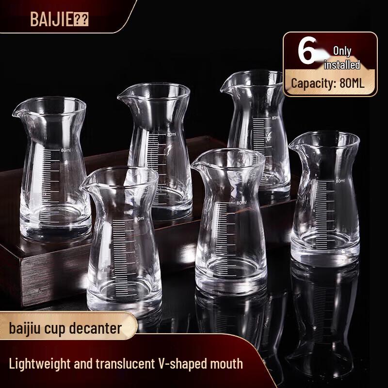 

Baijie Baijiu Glass & Decanter Serving Set
