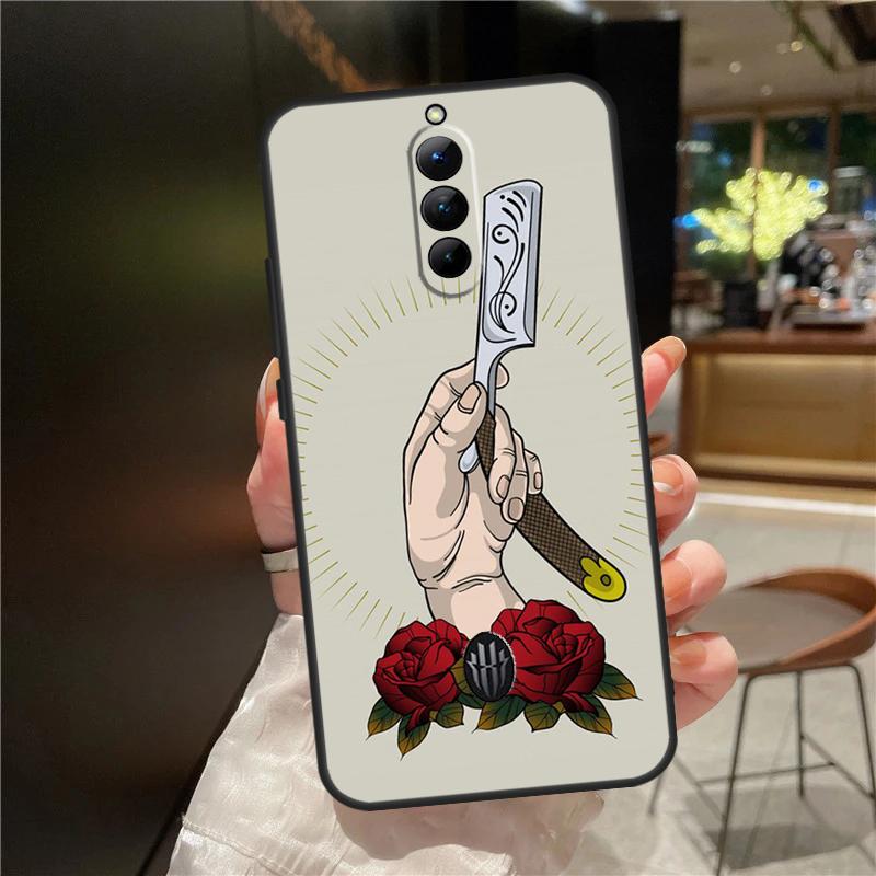 Barber Hair Stylist Case For ZTE Nubia Red Magic 11 10 9 8 8S 9S 10S Pro Plus 6 7 6S 7S For RedMagic 10 Air Cover