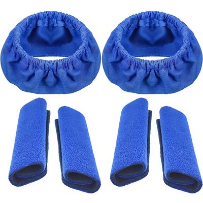 6PCS CPAP Mask Liners Comfort Cover Fabric Reduce Air Leaks Skin Irritat Reusable for Reducing Indentation