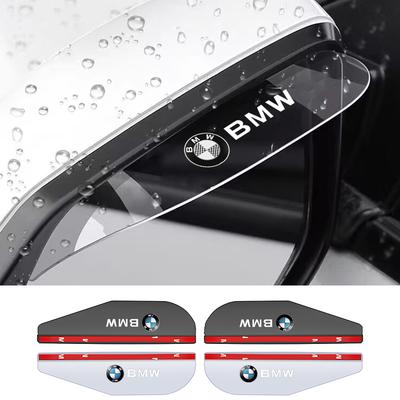 2x Auto-Rückspiegel-Regen-Augenbrauen-Schutz Regenschutz-Aufkleber Zubehör für M e46 e90 e60 f30 f10 e39 e36 g20 g30 f20 e87 e92