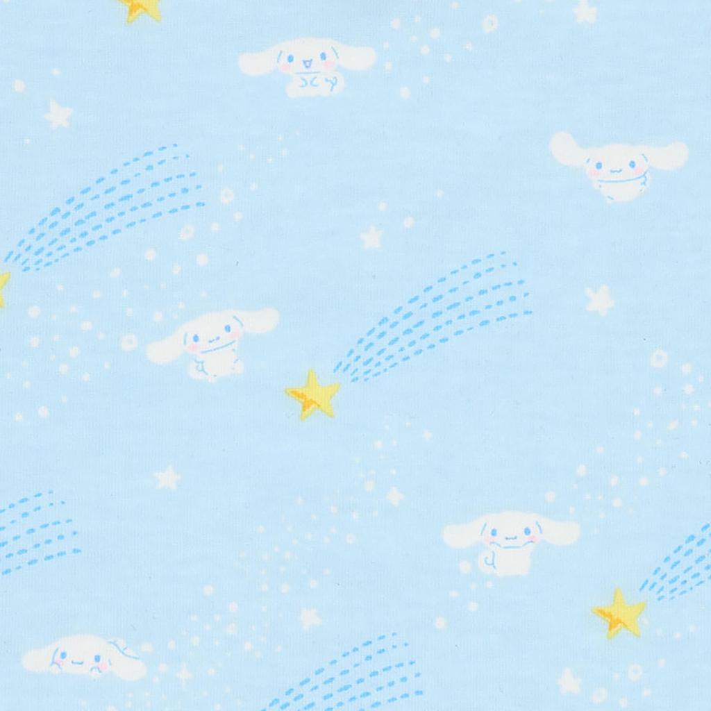 Sanrio Baby Organic Cinnamoroll W x D x Perfect for Baby Showers and Mouth Product 306568 Skin-Friendly Handkerchief, Design, Cotton, Approx. 9.9"