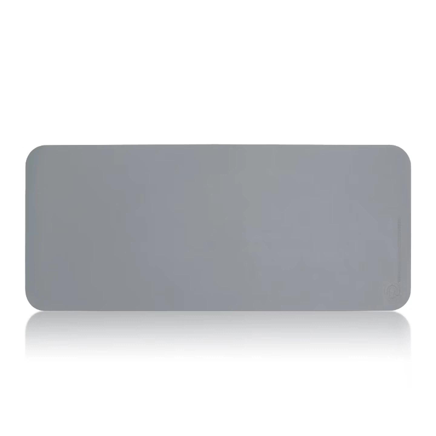 

Rantopad Mouse Pad, Extra Large Size, Leather Waterproof Desk Mat, PU Non-Slip Keyboard Pad, Gray, 700*300*1.8mm сірий колір