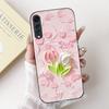 For LG Velvet 4G 5G UW Phone Case Velvet LM-G900 Back Cover Soft Matte Silicone Slim Fundas Lovely Panda Rabbit Flower Cartoon