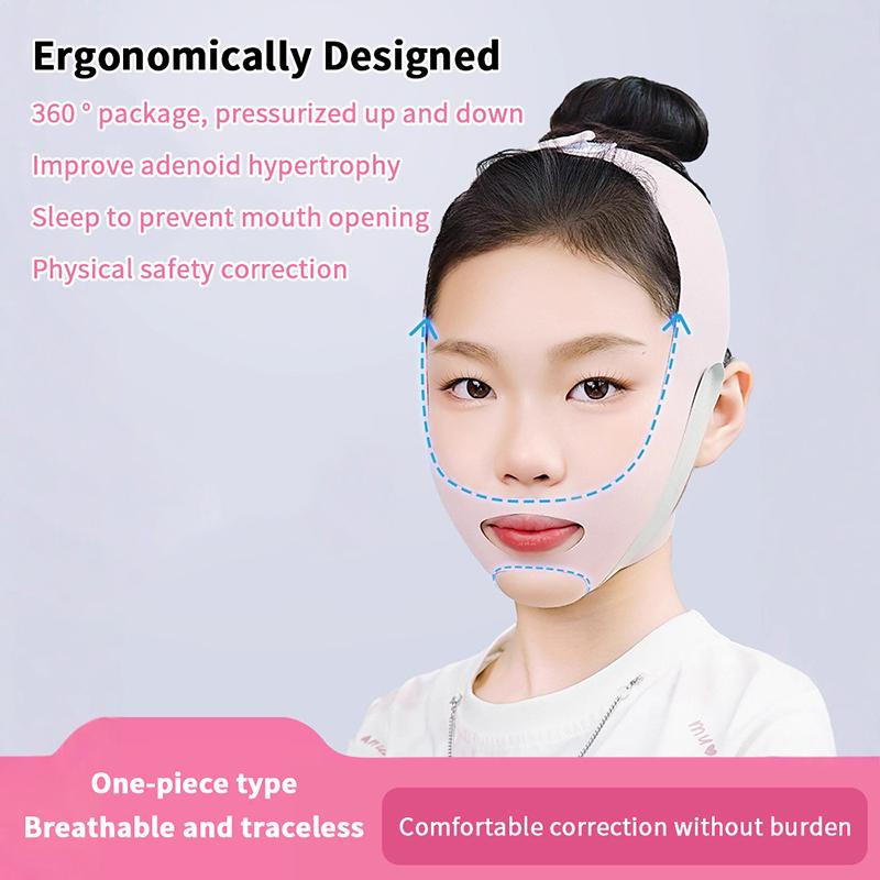 Anti-Schnarch-Gürtel mit Kinnriemen und Mundschutz zur Korrektur der Mundatmung für besseren Schlaf – ein Geschenk für Männer und Frauen