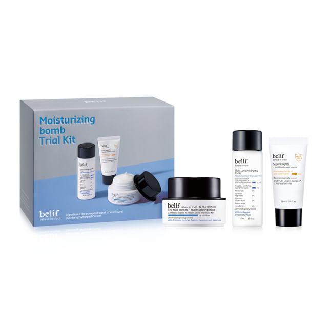 Belif - Moisturizing Bomb Trial Kit 3 pcs