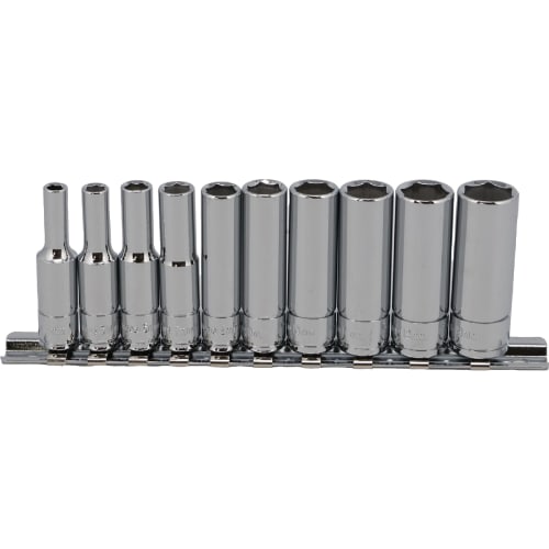 SIGNET 1/4 Drive 10-Piece Deep Socket Set (11431V) 11431