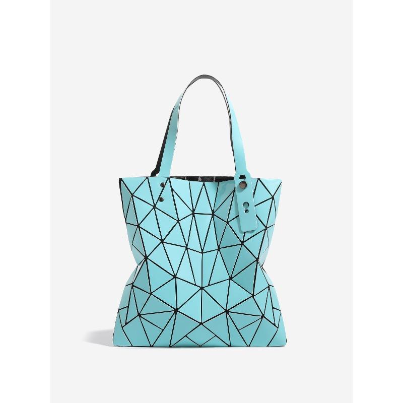 Borsa a Spalla Singola Geometrica a Forma di Diamante, Grande Capacità, alla Moda