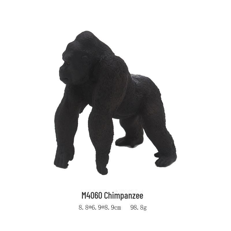 Cross-border Children's Educational Orangutan Model Toy: Handcrafted Static Chimpanzee Ornament