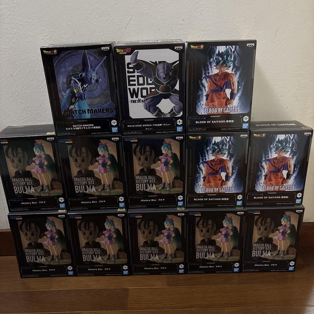 

[USED] Dragon Ball Super BLOOD OF SAIYANS Son Goku, Bulma and 13 other items