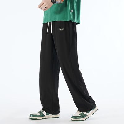 Summer Casual Pants Men's Spring and Autumn Loose and Versatile Straight Leg Sports Pants