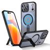 For iPhone 17 Pro Case Compatible with MagSafe Kickstand TPU + Acrylic Phone Cover