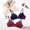 Breathable Bra 2 Bracelet Strapless Slim Seamless Without Rims Gather Sexy
