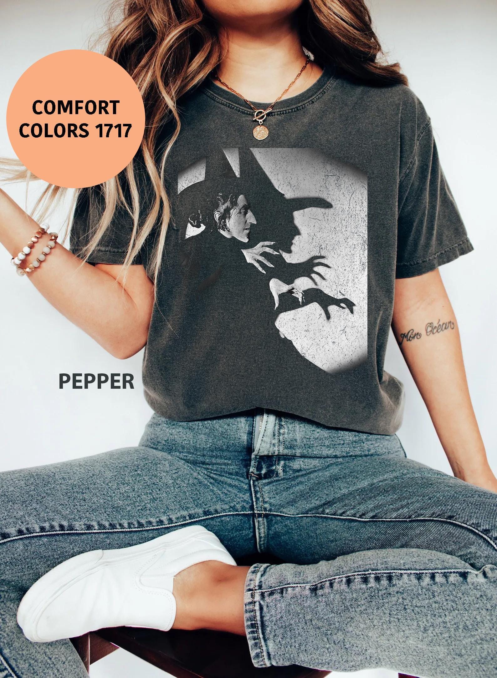 Wizard of Oz Tee: Wicked Witch Comfort Colors Shirt 4XL