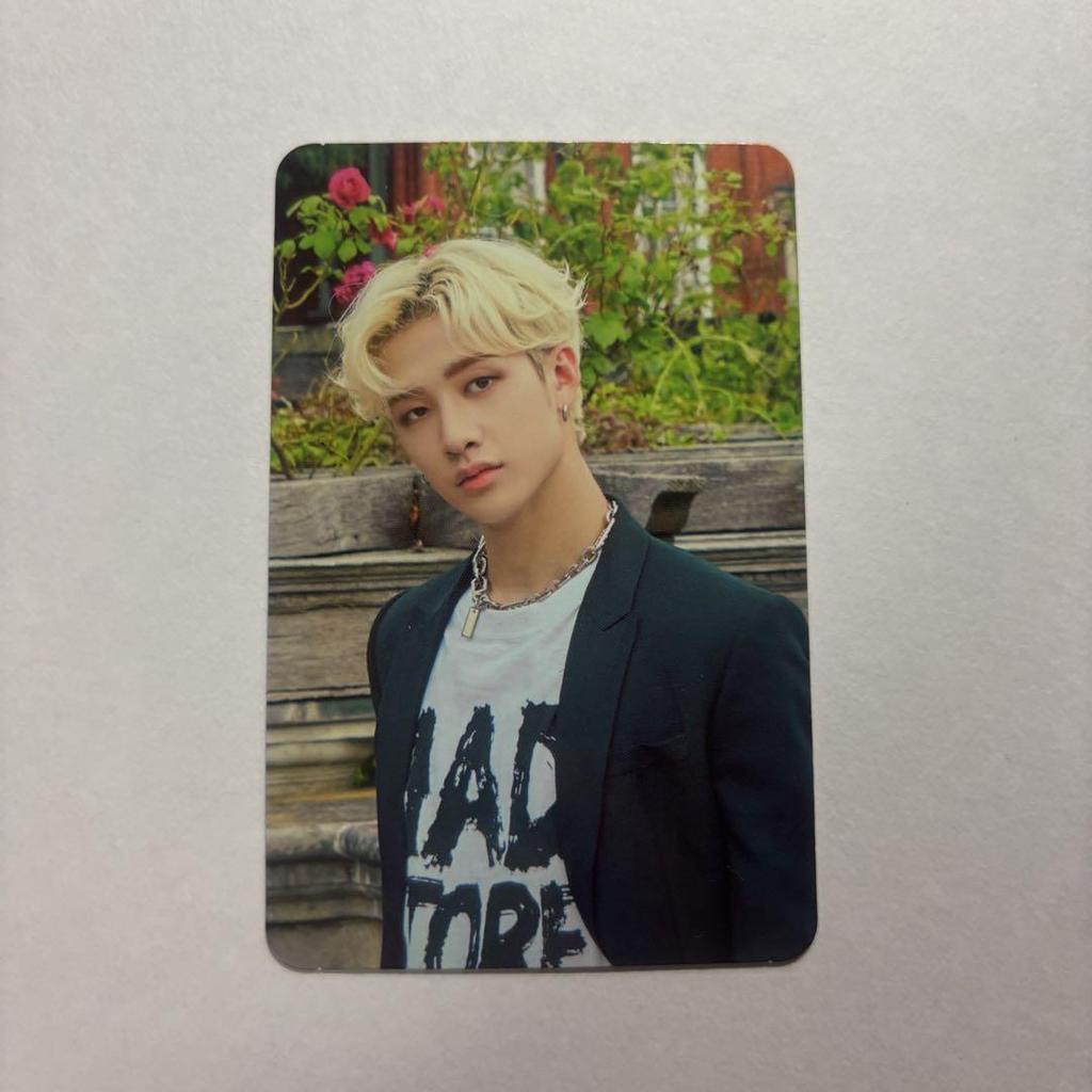 [USED] Stray Kids Stay in London Trading Card Bang Chan