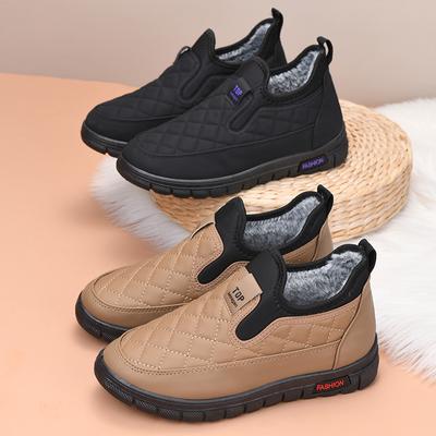 Winter Damen Dicke Und Warme Schneestiefel Mit Samt