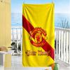 Manchester Customize Text Beach Towel Quick-Dry Soft Microfiber