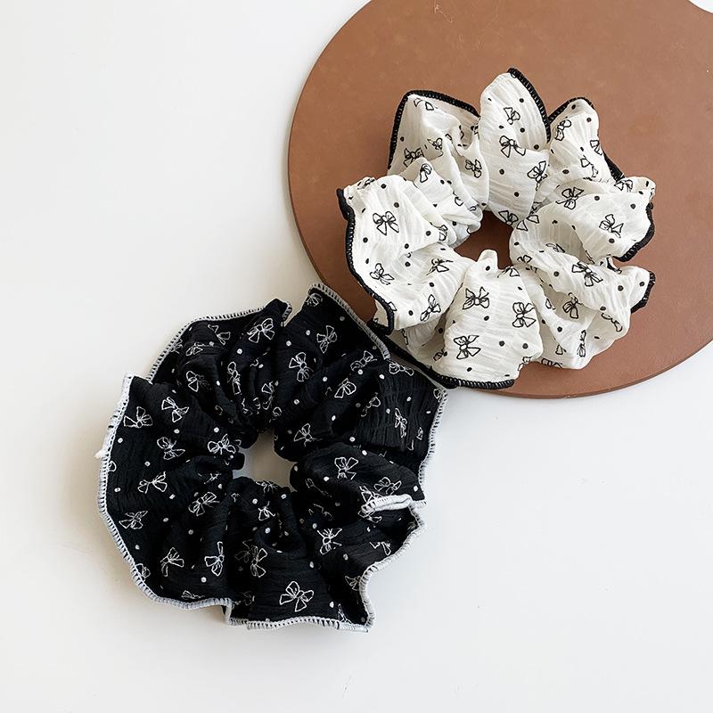 

2 шт. корейская модная повязка на голову с бантом в горошек, повязка для волос «большая кишка», тканевая повязка на голову, повязка на голову с цветком, повязка для волос «большая кишка»