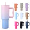 40oz Stainless Steel Vacuum Thermos Tumbler Leak-Proof Mug with Handle Lid & Straw Keep Cold or Hot for Travel Car Coffee Drinks