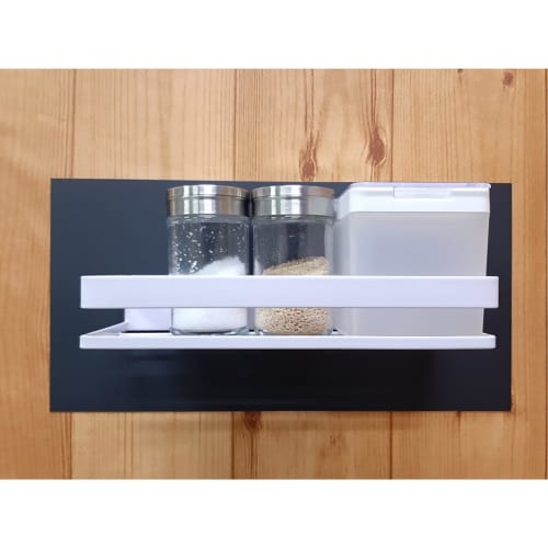 Q-ho Metal Works (Q-ho) Slim Color Galvanized Iron, Black, 0.35 x 150 x 300 mm, L9077