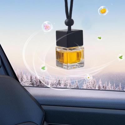 Car Perfume Oil Ocean Suspension Perfume Pendant 10ml Perfume Oil Pendant Rearview Mirror Decor Elegant Vehicle Decor