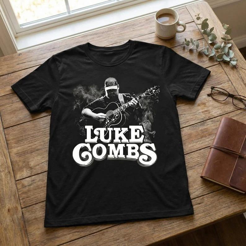 Luke Combs 90s Vintage Shirt, Luke Combs Graphic Tee, 2026 Tour Luke Combs Shirt 4XL