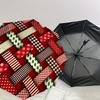 1pc Christmas, Plaid Pattern Umbrella  Automatic Opening and Closing Umbrella, High quality Umbrella, Ideal Gift for Her 218