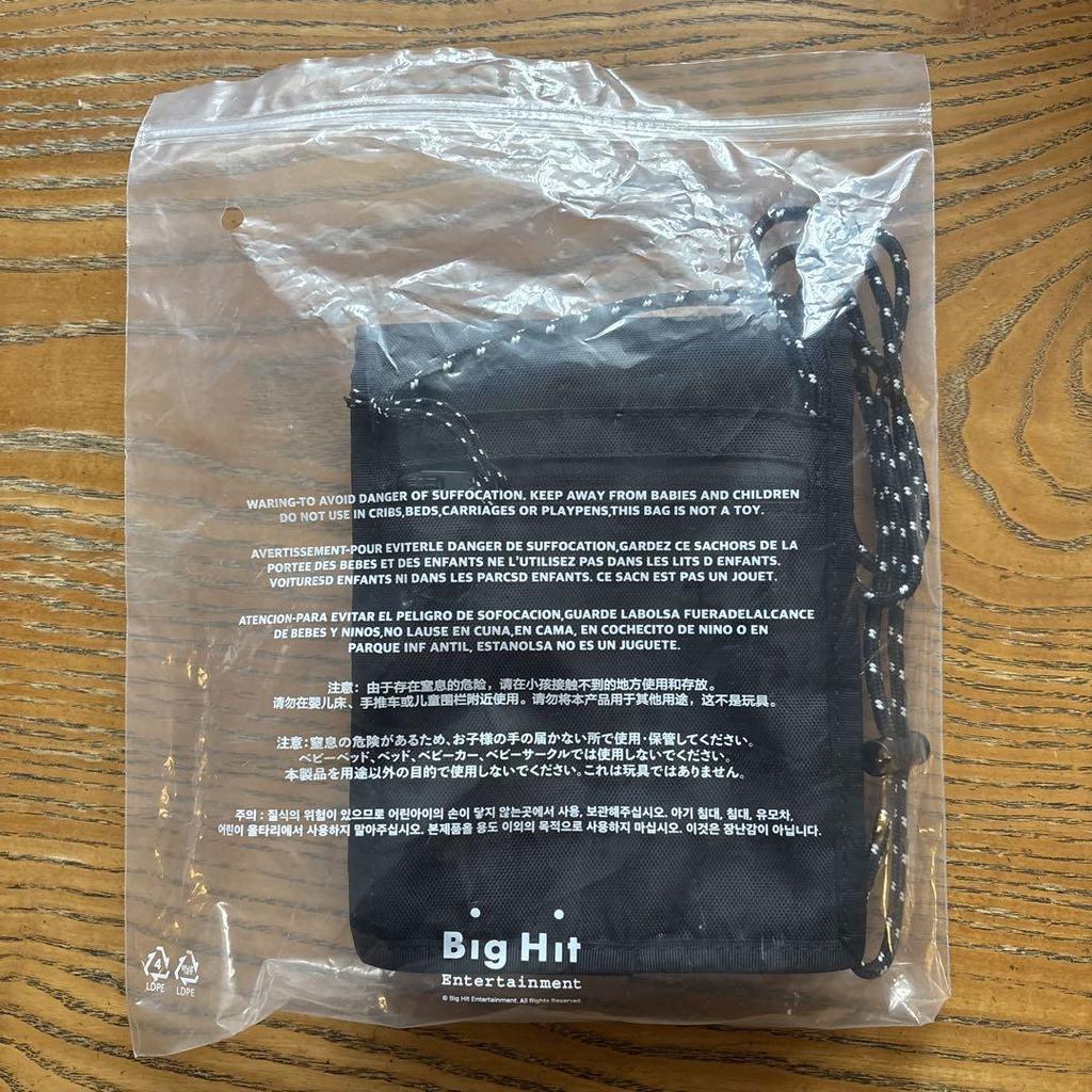 [USED] BTS Pop-Up Crossback in Black