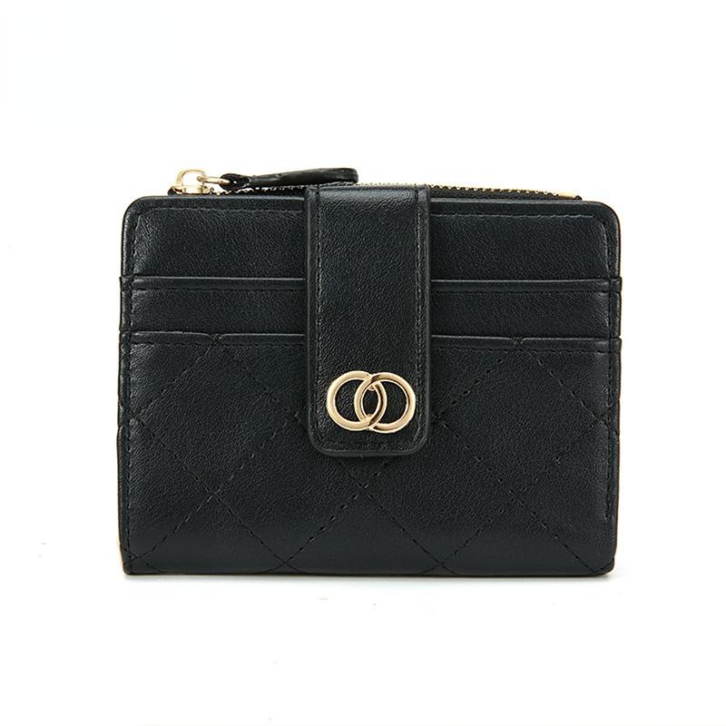 Women Wallets PU Leather Female Purse Mini Multi-Cards Holder Coin Short Wallets Slim Small Wallet Zipper