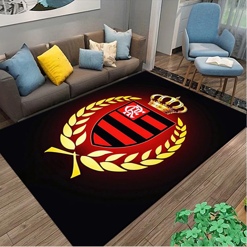 [Rangers FC Printed Carpet] Non-slip Office Rug, Cozy Area Carprt for Living Room Use, Soft Home Sofa Chair Mat