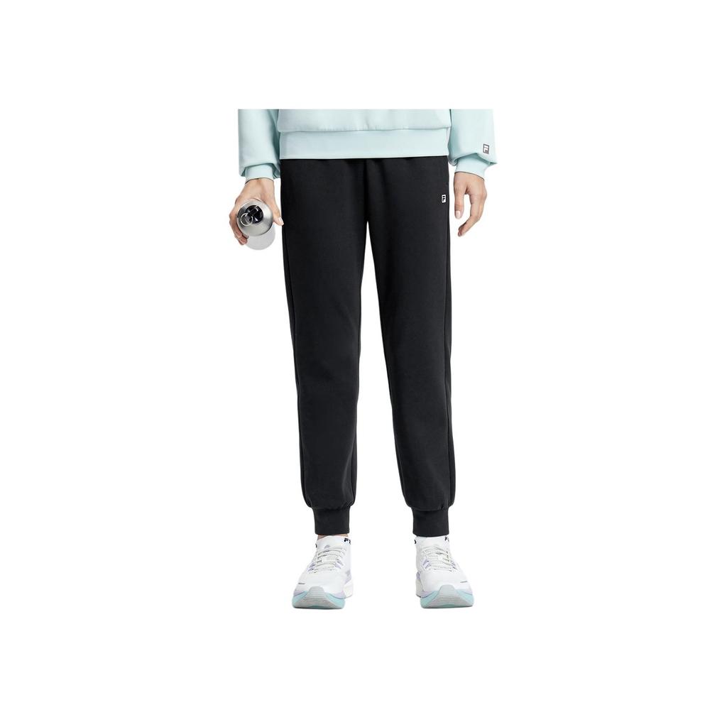 New FILA Knitted Sweatpants Women's A11W331607F-BK