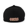 [New Era] San Francisco 49ers 39THIRTY [NFL TEAM CLASSIC FLEX FIT CAP] SAN FRANCISCO 49ERS 3930 (LXL (approx. 60.6-63.5cm), Black) [Used]