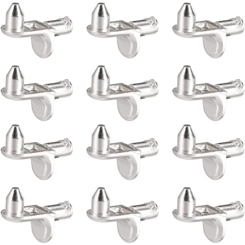 

Pack of 20 Shelf Dowels, Insert Type, Shelf Support Pins, for Cabinet Shelves, Double-Axis Load-Resistant