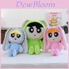 The Powerpuff Girls Season Plush Toy With Bunny Fur And Bunny Ears For Girls Gift