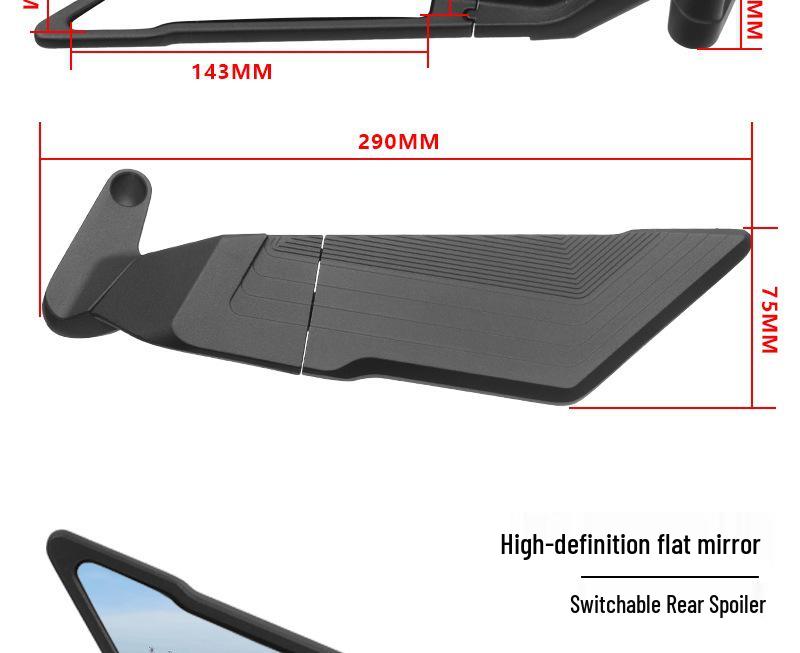 KTM Windshield Rearview Wing Mirror for 250/390/200/690 Models