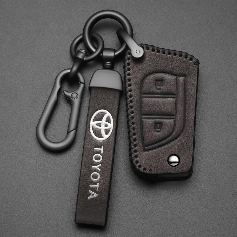Applicable Toyota Key Cover Camry Corolla Asian Dragon Rongfang Yize Chr Leiling Highlander Case Buckle Bag