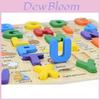 Kwaliteit Houten Kinderspeelgoed Alfabet Puzzel Educatief Cadeau**