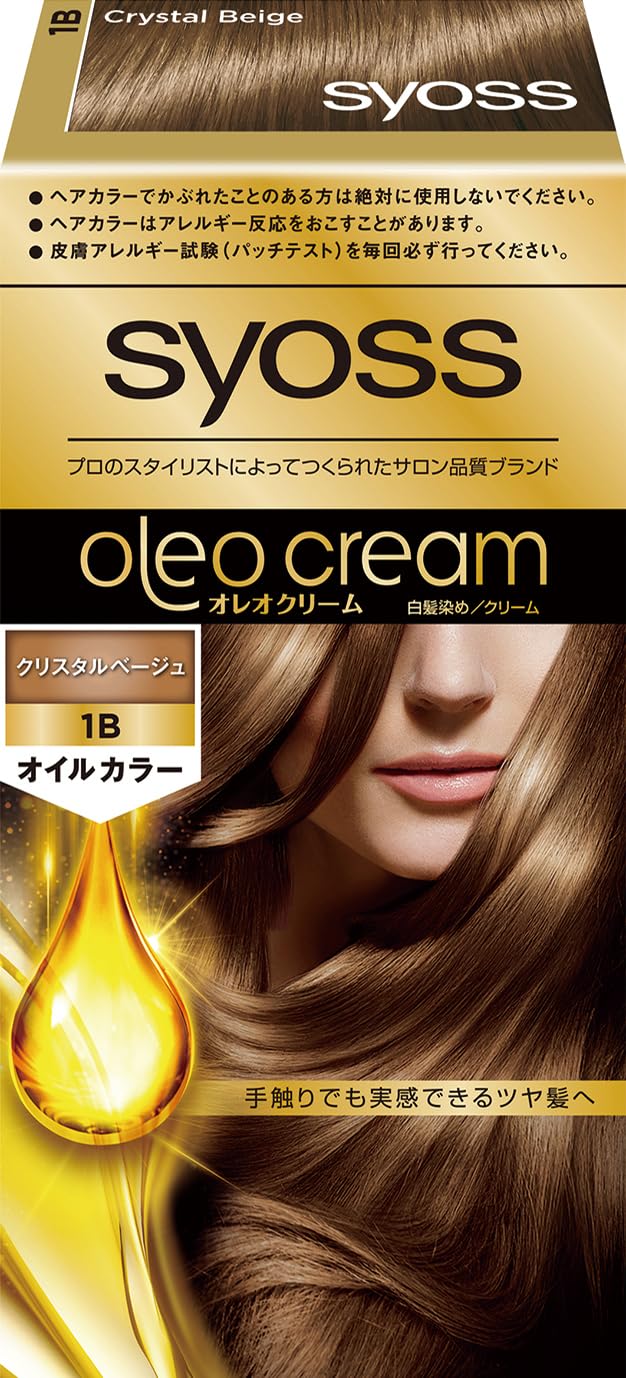 

Крем-краска для волос SIOS Oreo 1B Crystal Beige Quality Grey Hair с бонусом (Салонный краситель) [Квазинаркотик]