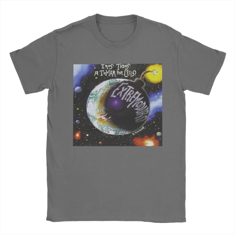 Extremoduro Iros Todos A Tomar Por Culo Mens Womens T Shirts Funny Tees Short Sleeve Crewneck TShirt Cotton Plus Size Tops