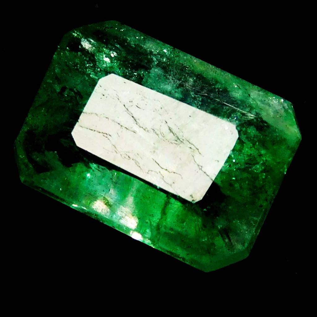 2 Ct Natural Colombian Emerald Emerald Shape Green Loose Gemstone CERTIFIED