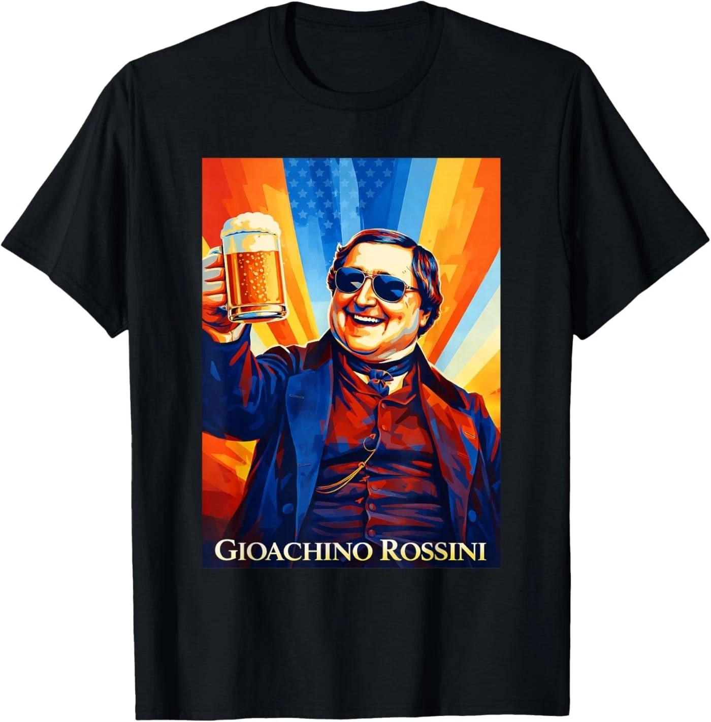 Gioachino Rossini Composer T-Shirt 2XL