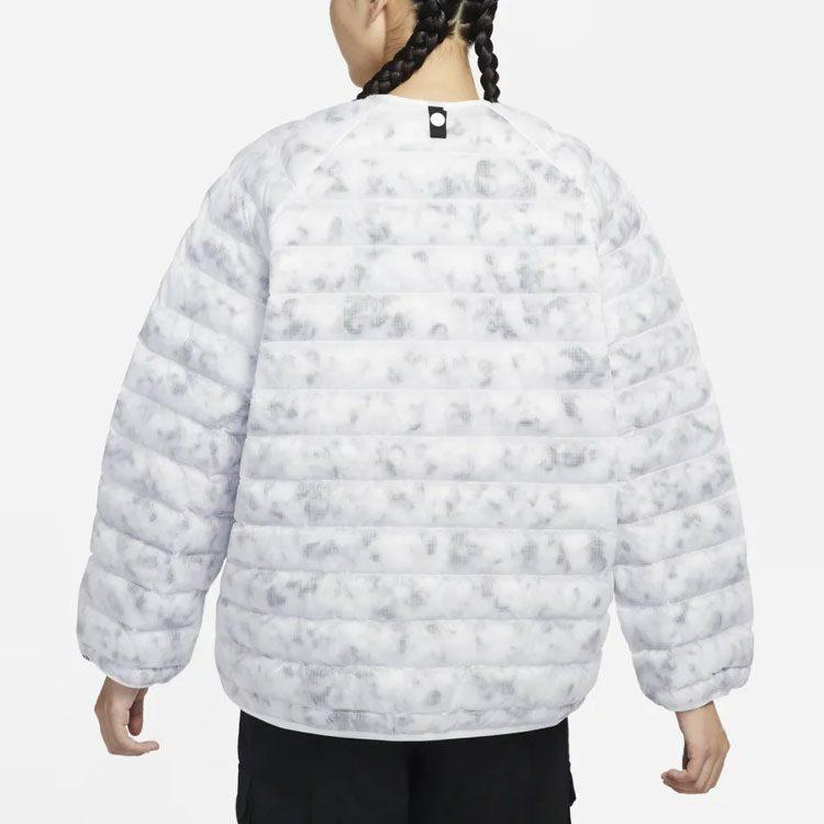 Nike Solid Color Hooded Loose Fit Puffer Jacket Women's Black DD4661-010