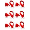 12PCS Efficient Christmas Scarf Hat Bottle Covers User Friendly Nonwoven Decorations For Dining Table Holiday Party Supplies