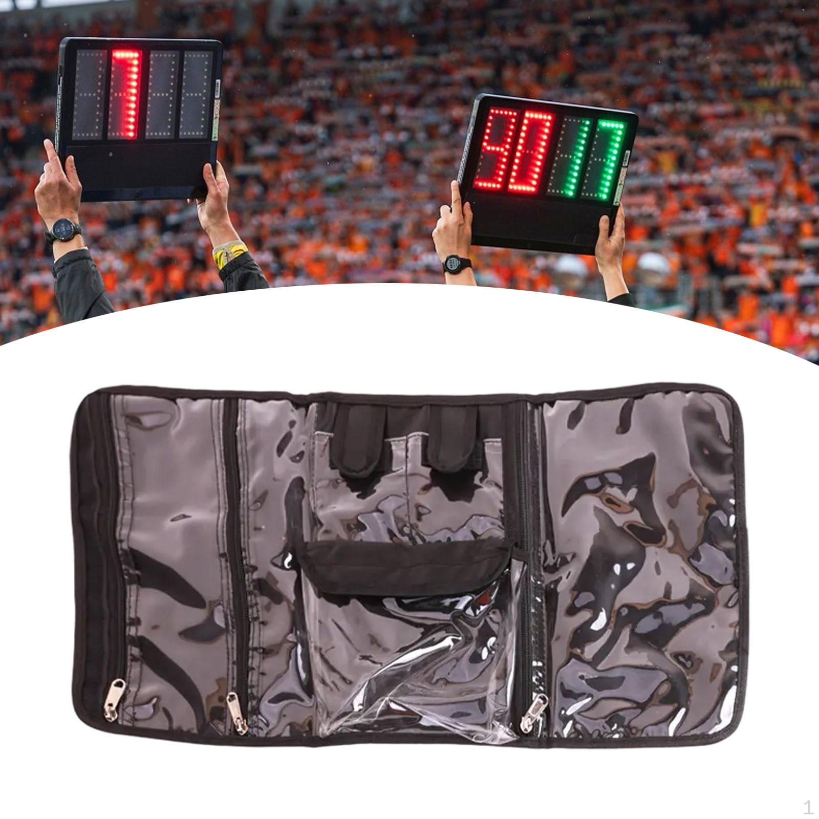 

Сумка для футбольного судьи, органайзер для тренировок по футболу, судейское снаряжение для софтбола Style A