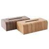 Walnut Wood Nordic Tissue Box - Creative Napkin Dispenser for Living Room Coffee Table