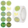 500 Pieces/roll Tape Thank You Handbook Material Decorative Envelope Seal Sticker Dots