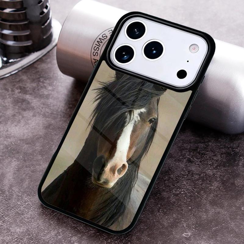 HORSE BEAUTIFUL Phone Case for iPhone 17 16 15 Pro Max Air 14 13 12 11 Plus Shockproof Cover