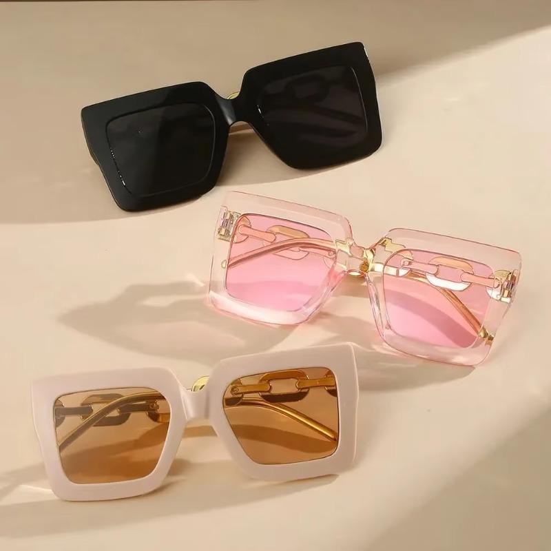 Oversized Sunglasses Woman Brand Designer Vintage Square Sun Glasses Female Big Frame Shades Uv400