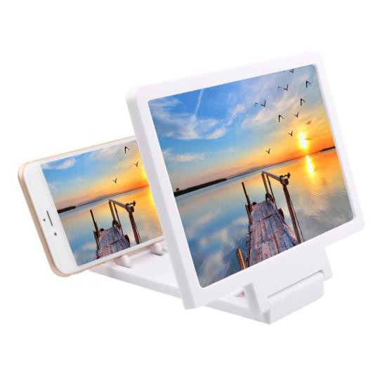 Folding 3D Mobile Phone Screen Amplifier Stand High Clarity Video Enlarge Magnifier Holder