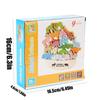 Animal Themed Balancing Building Block, Shape Matching Construction, Interactive Wooden Toy For Parents And Children.