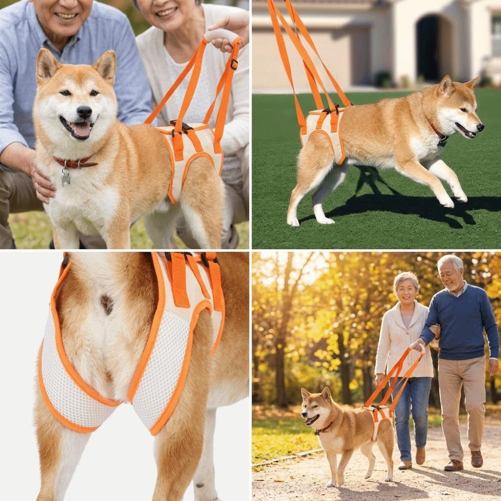 Breathable Mesh Pet Mobility Sling Lightweight Build Canine Assist Aid  Post Surgery Recovery L